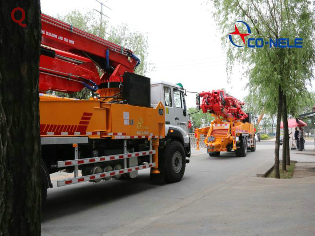 小型混凝土泵車，天泵，小型泵車