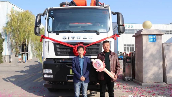 再下一“城”！科尼樂67米泵車刷新膠州市場新標桿！