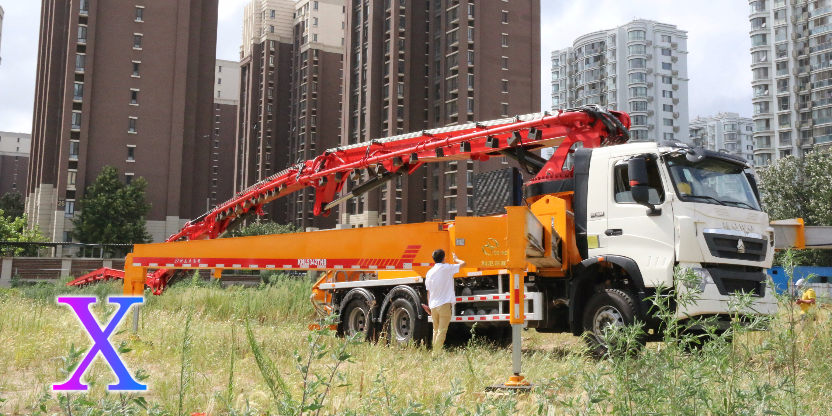 科尼樂(lè)小型混凝土泵車為什么需要潤(rùn)管劑？