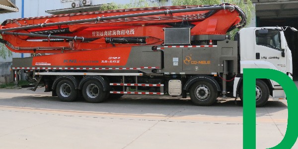 泵車的前單側支撐是什么樣的